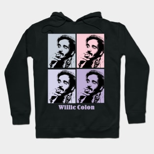 Willie Colon Smoke Pop Art Hoodie